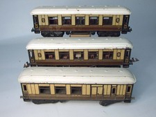 Three Bing O gauge GWR Pullman