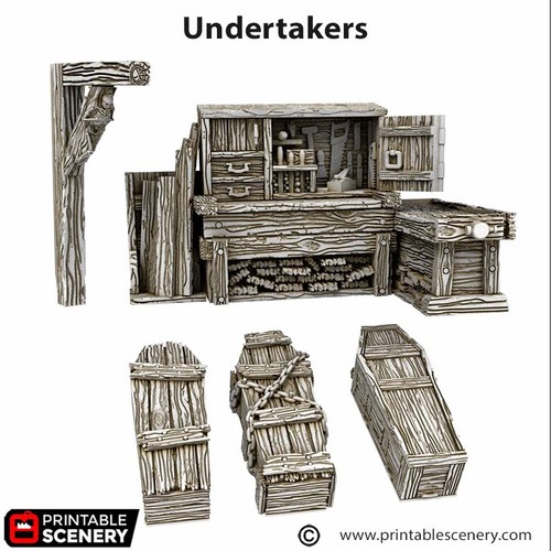 Undertakers terrain set - undertakers,