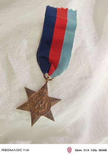 Wwii 1939 1945 star medal - wwii,