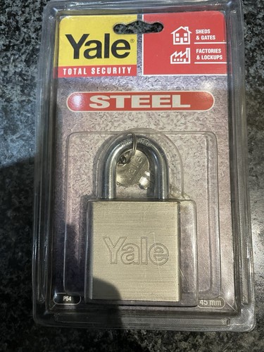 Yale padlock steel 2 - yale, mm