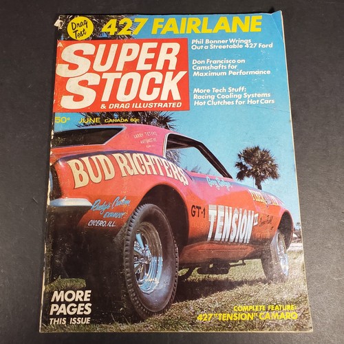 Super stock drag illustrated - drag,