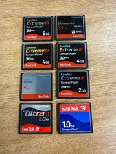 Used Sandisk compact flash