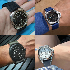 Nylon Canvas Leather Watch