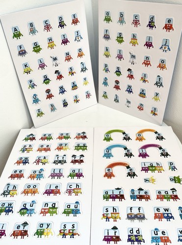 Alphablocks phonics foam tiles - phonics,