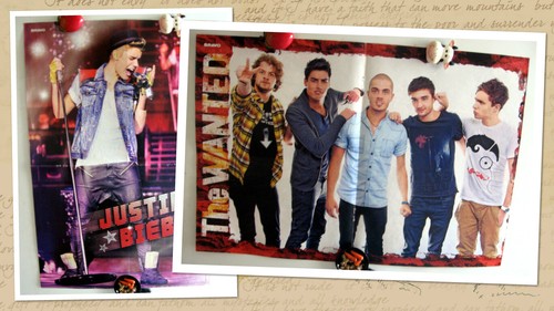 Justin bieber the wanted - justin,