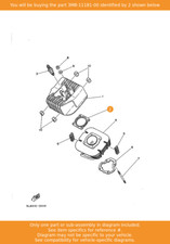 YAMAHA Gasket, Cylinder Head