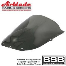 YAMAHA YZF 1000 R THUNDER ACE 2002 LIGHT SMOKED DOUBLE BUBBLE AIRBLADE SCREEN
