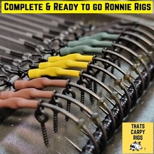Ready Made Ronnie Rigs MULTI PACK / Boom / Carp Ready Tied spinner rig / Korda