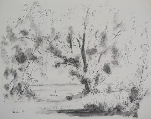 André dignimont landscape - andré, of