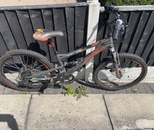 Apollo Creed Junior Mountain Bike 24-inch Wheels Grey/Black/Orange