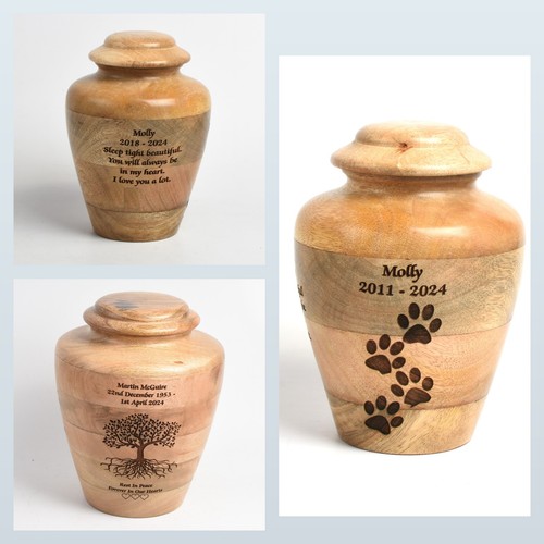 Premium wooden pet - wooden, ashes