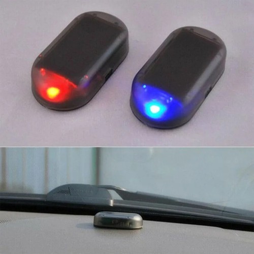 Solar power car led fake - power, dummy