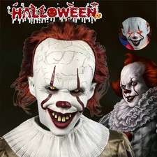 Halloween LED Latex Clown Mask