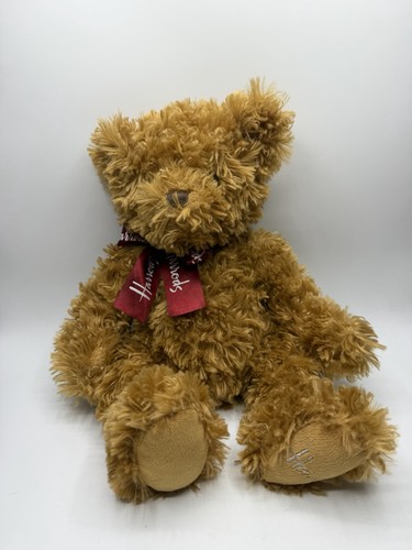 Harrods plush teddy bear soft - harrods,