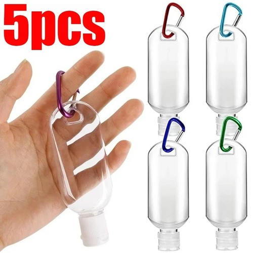 Hand sanitiser gel bottle - 5x,