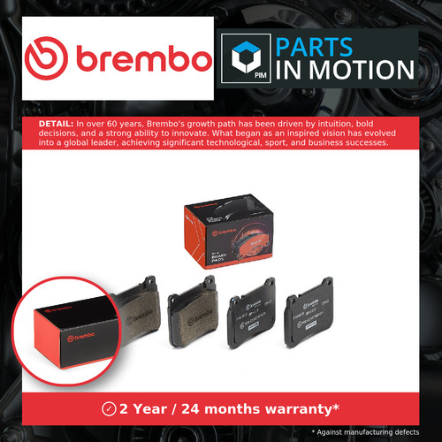 Brake pads set fits - fits, mercedes