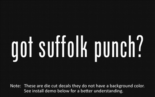 Got suffolk punch - (2x),