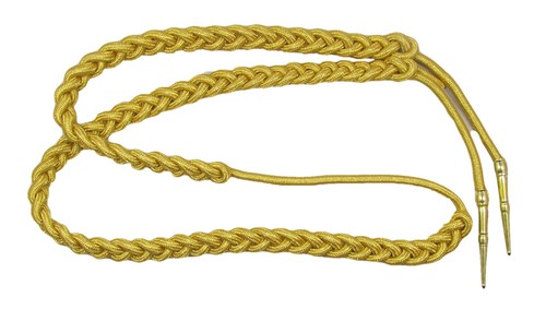Aiguillette gold mylar cord - gold,