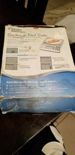 WEIGHT WATCHERS ELECTRONIC FOOD SCALE W/ POINTS PLUS VALUES DATABASE OLD STOCK