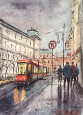 Watercolor Original Painting