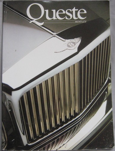 1985 quest bentley magazine - 1985,