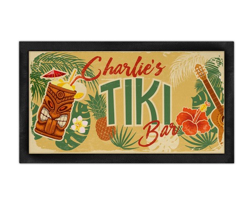 Personalised tiki bar - tiki,