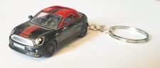 1:76 DIECAST MODEL CARS, mini coupe KEYRINGS. GREAT GIFTS.