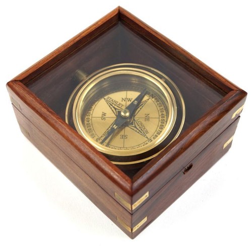 Gimbal compass boxed - boxed, ~