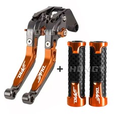 For KTM Duke 125 200 390 690 790 990 1290 CNC Grips Handlebar Brake Clutch Lever