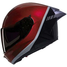 Nolan N60-6 Sport Vern Speciale Full Face Moto Helmet Red / Black / Silver