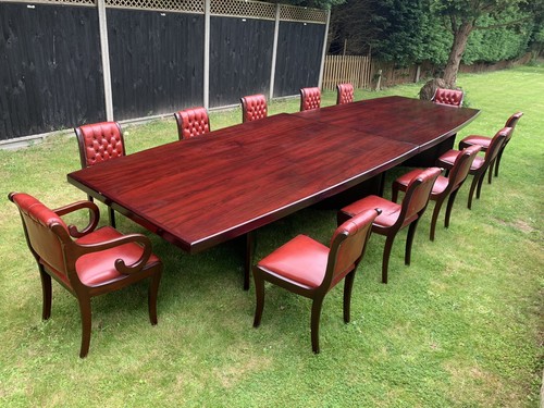 Stunning hand made - made, mahogany