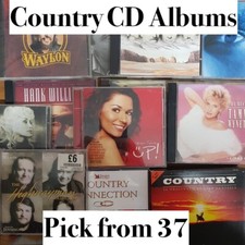 COUNTRY MUSIC CDs - Pick from a choice (+35p postage each extra CD)