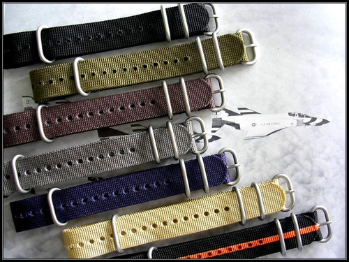20mm black nato g10 - 20mm, utc