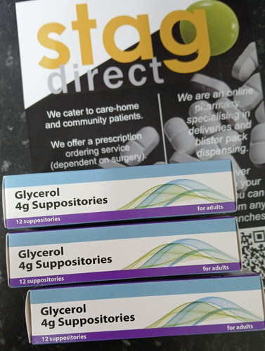 Glycerin suppositories adult - glycerin,