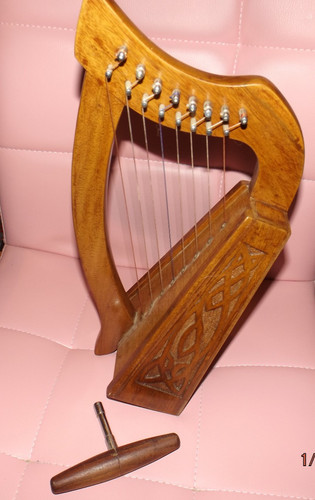 Baby celtic string harp - baby, 8
