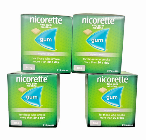 Nicorette original flavour gum - original,