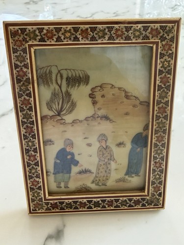 Vintage persian khatam kari - vintage,