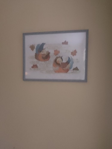 Large vintage cross stitch - vintage,