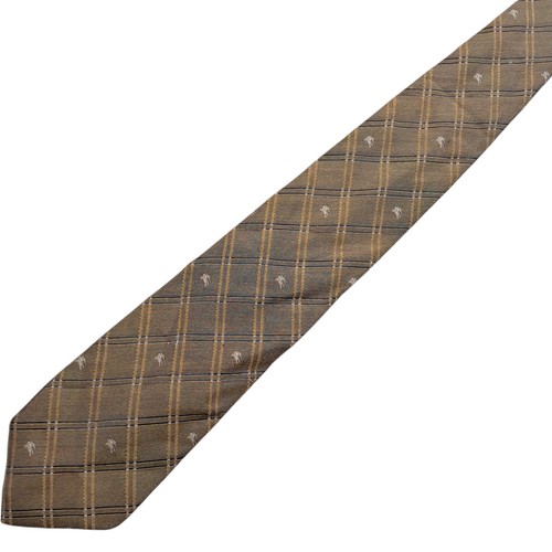 Burberry tie brown wide - tie,
