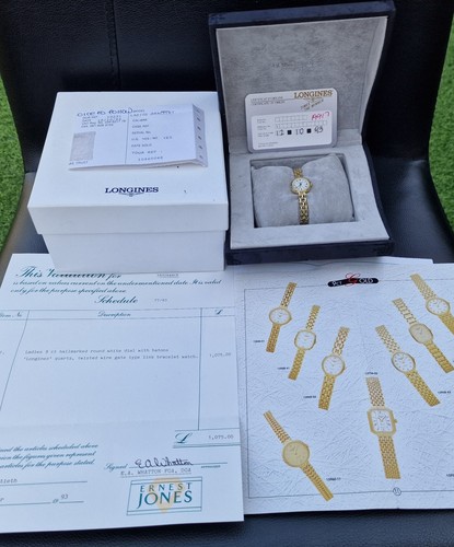 Rare longines ladies 9ct - rare, gold