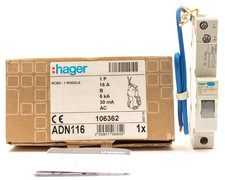 HAGER 16 AMP 16A B16 CURVE B