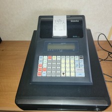 Sam4s ER-230 Cash Register Till Working Black Digital Portable