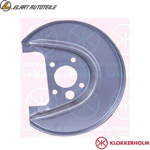 Splash plate brake disc