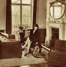Margot Fonteyn At Home Chelsea London 1946 Candid Photo Article Q840