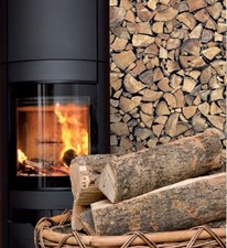 CHOPPED WOOD LOGS WOODGRAIN