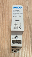 MCG MC120 20 Amp Contactor 230v 2 Pole NO  20A DOUBLE POLE NORMALLY OPEN