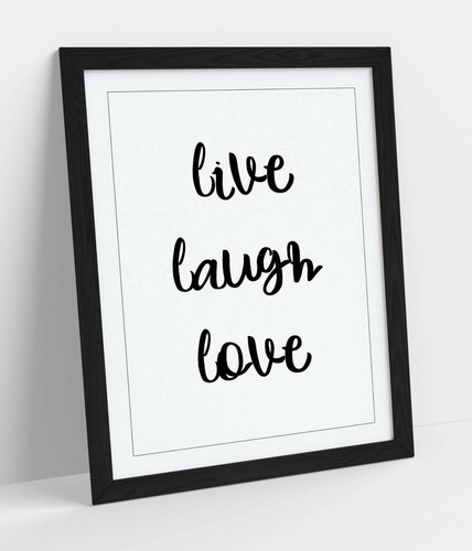 Live laugh love happy - love",