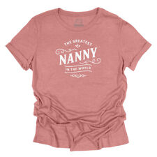 Nanny Gift T Shirt Happy