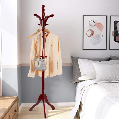 6ft wooden coat - wooden,