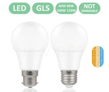 Daylight LED GLS Lamp Light Bulbs Warm Cool White BULB B22 E27 5W 7W 12W 15W 18W